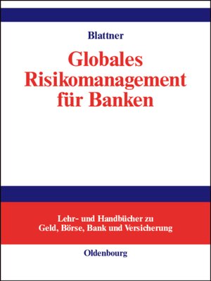cover image of Globales Risikomanagement für Banken